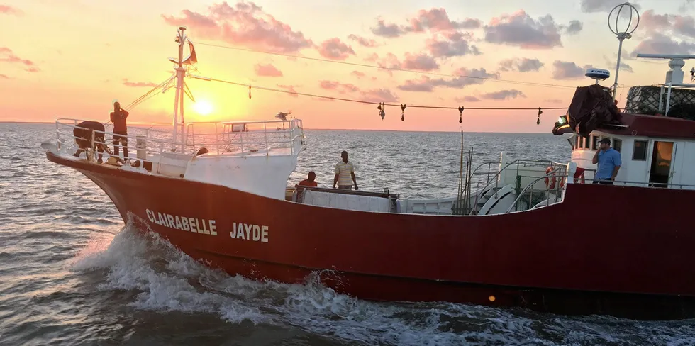 Afritex owns a fleet of 14 longline, 3 trawler and 2 demersal vessels.