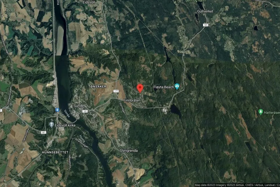 Området rundt Brennlia 44, Eidsvoll, Viken