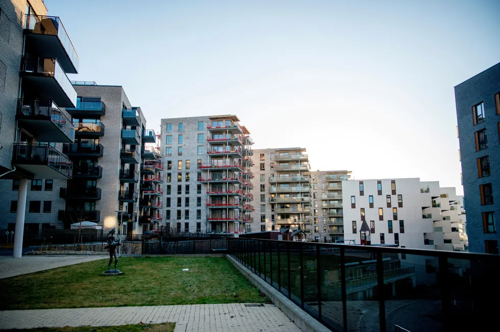 Finn.no endrer prisene på boligannonsering. Her fra Nydalen i Oslo.