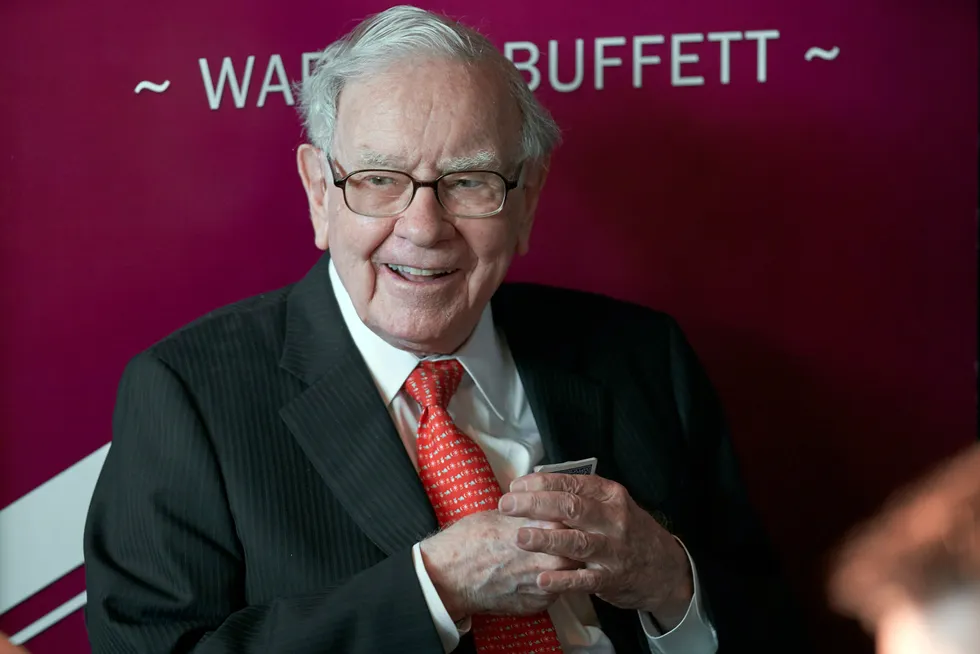 Berkshire Hathaway-sjef Warren Buffett.