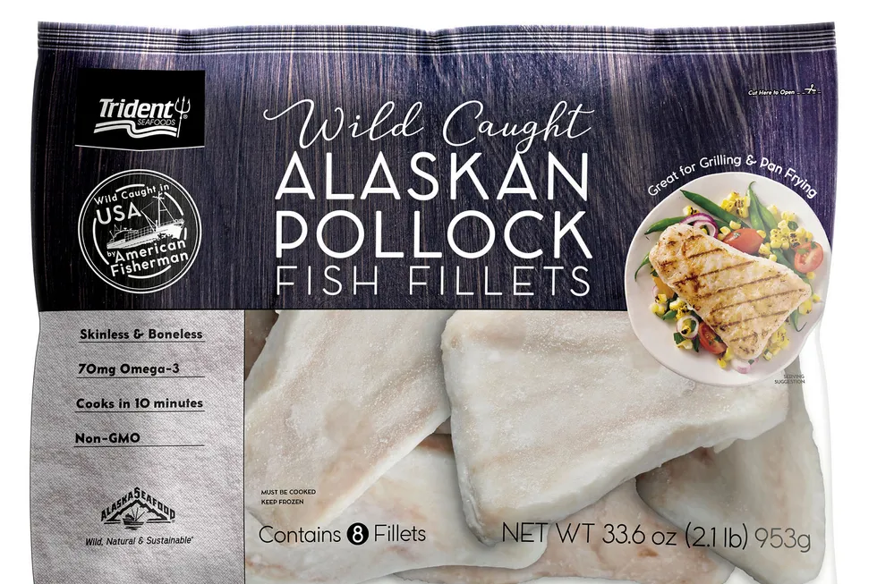 Trident Alaska Pollock Fish Fillets have been a focus of GAPP's marketing efforts.