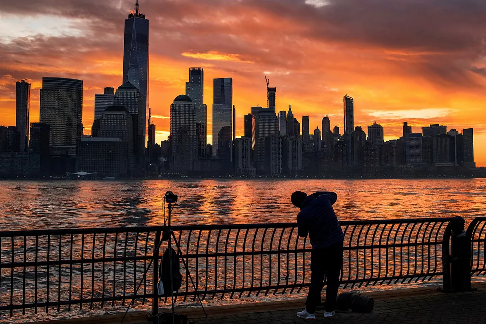 Waking up: the start of New York re-opening after its coronavirus lockdown has provided optimism for a return of fuel demand