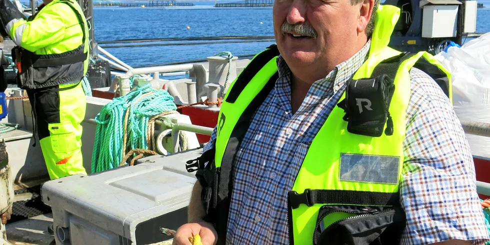 HAR GJORT GREP: Daglig leder Jan Erik Jakobsen i Seløy Sjøfarm, sier at selskapet har gjort flere grep for å forebygge koronasmitte i selskapet.