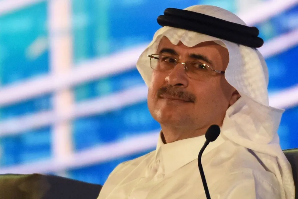Offshore expansion: chief executive of Saudi Aramco, Amin Nasser.