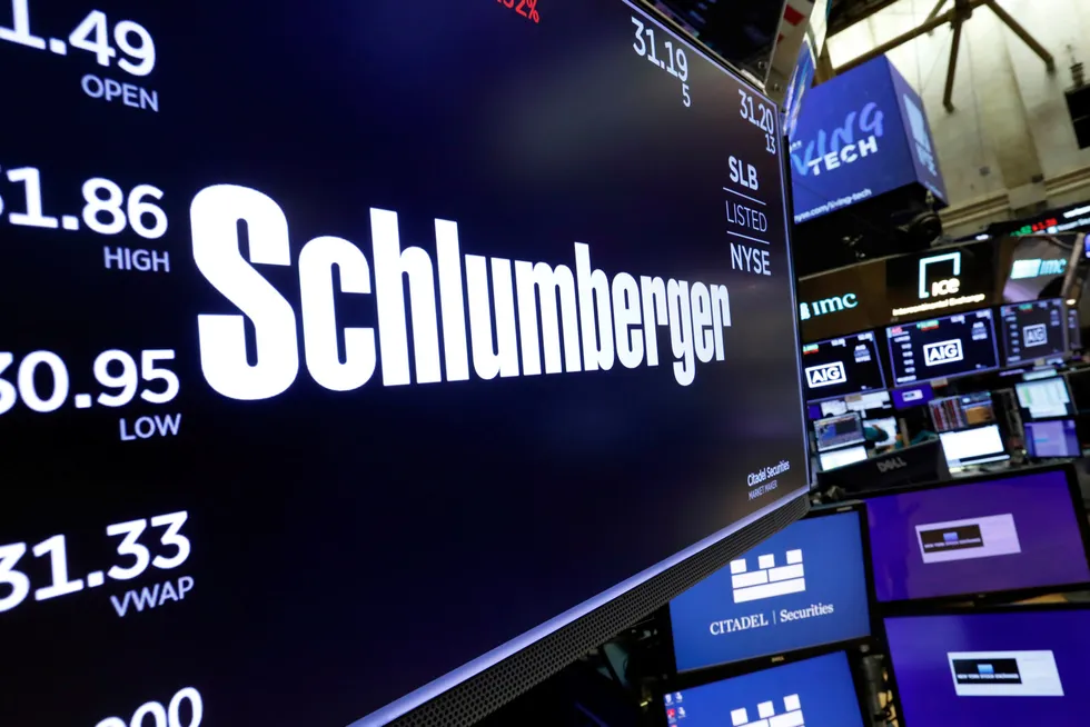 Positive assumptions: Schlumberger chief executive Oliver Le Peuch expects an increased demand for the company's service in the offshore segment