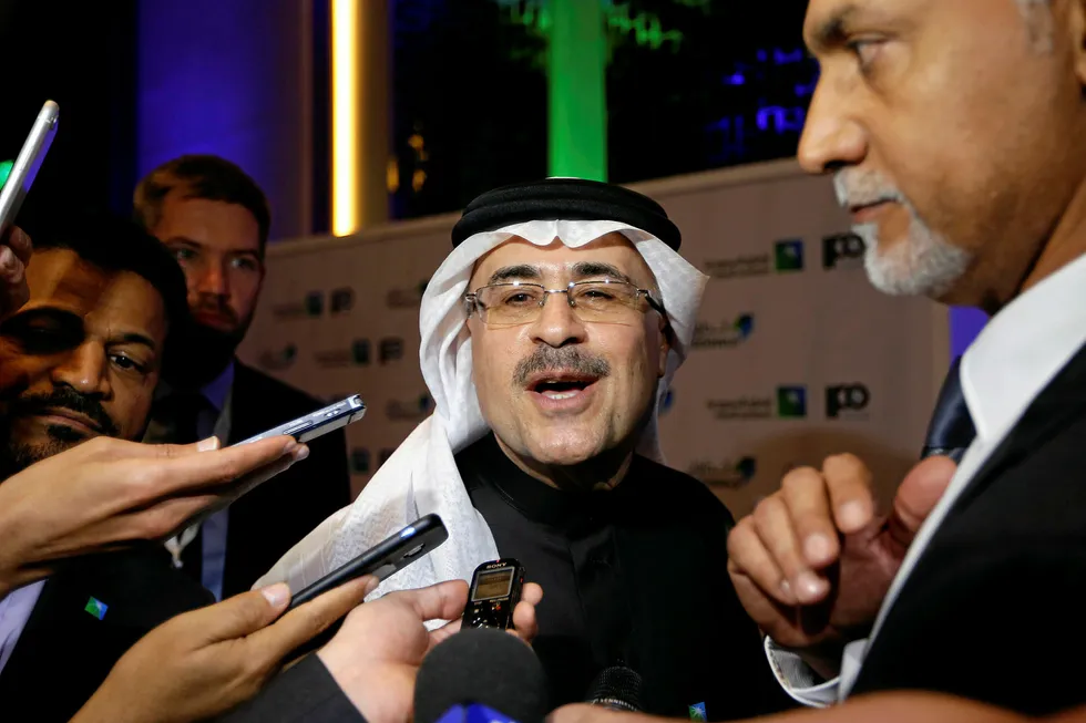 Delay: Saudi Aramco chief executive Amin Nasser