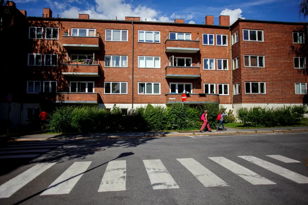 Under valgkampen i 2015 foreslo Oslo Arbeiderparti å innføre eiendomsskatt med et bunnfradrag på fire millioner kroner. Ingen andre kommuner har så høyt bunnfradrag. Bildet er fra Hafrsfjordgata 31 i Oslo.