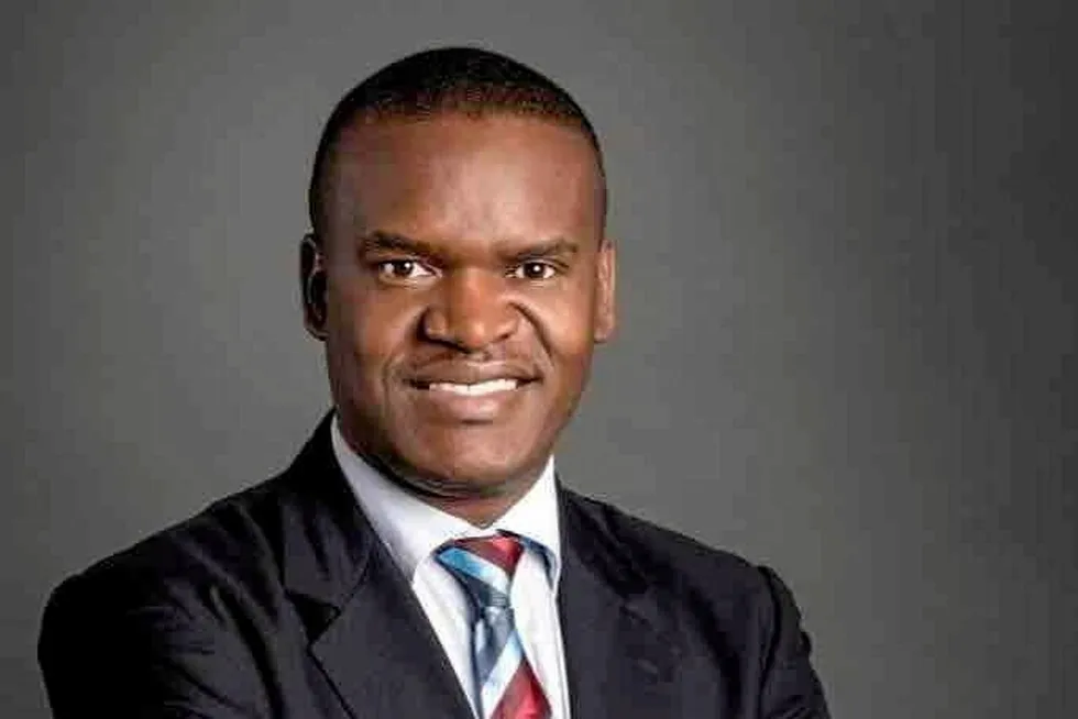 Immanuel Mulunga, the suspended managing director of Namibia's state oil company Namcor.