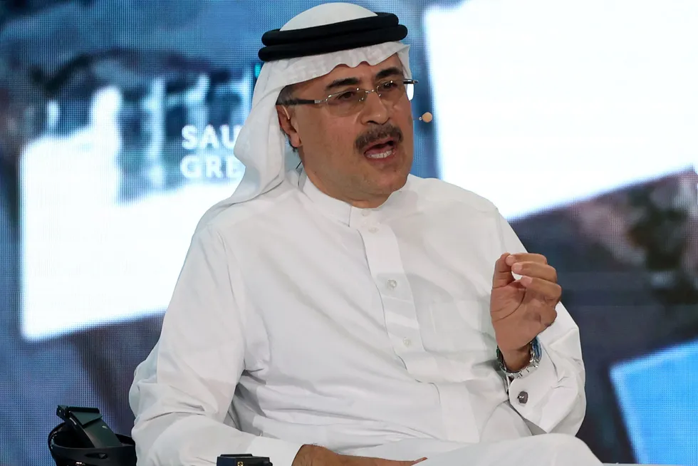 Offshore expansion: Chief executive of Saudi Aramco Amin Nasser.