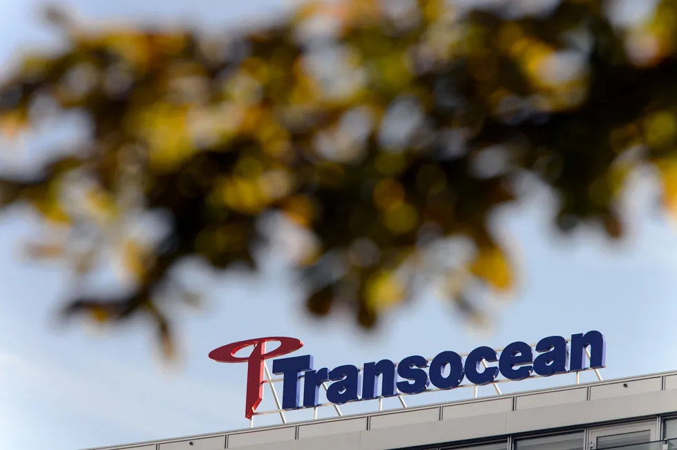 Loss: Swiss rig operator Transocean posted a $37 million loss for the fourth quarter 2020