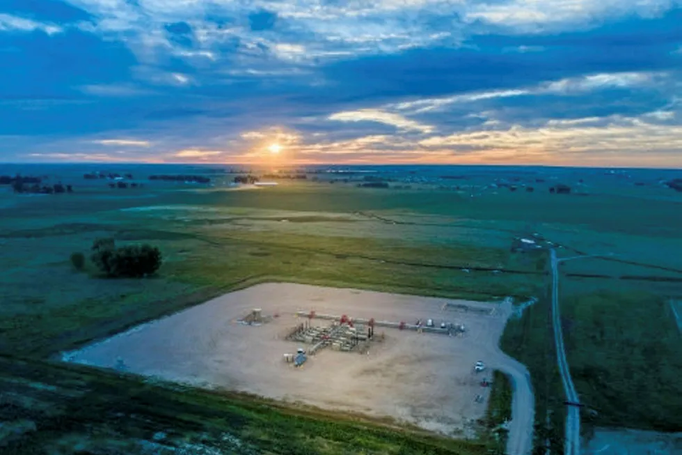Paring back: a Noble Energy location in the Denver-Julesburg basin in the US