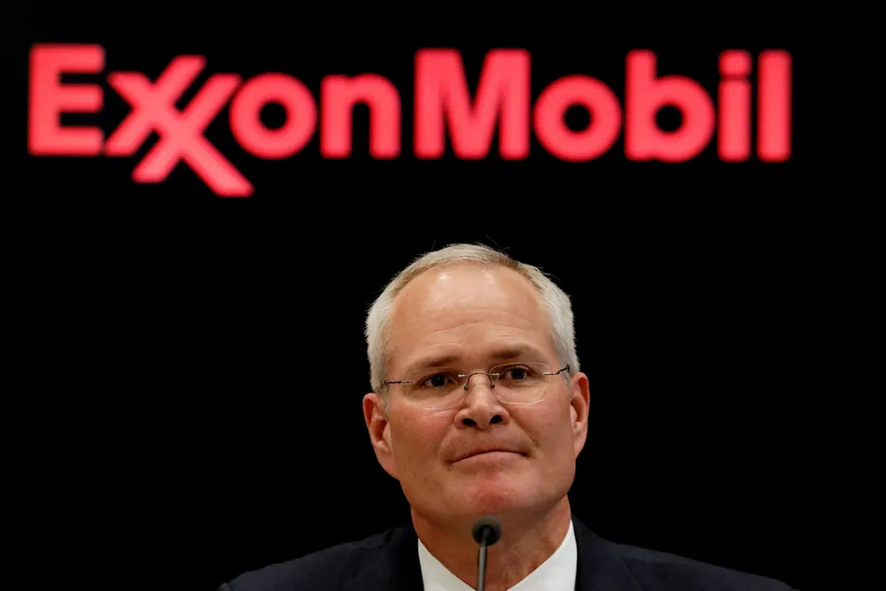 Maintainined 2020 divided: ExxonMobil chief executive Darren Woods