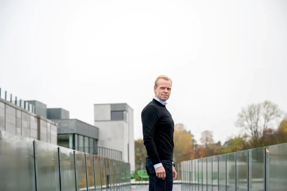 Konsernsjef Svein Tore Holsether i Yara er største industrielle gasskunde i Europa.