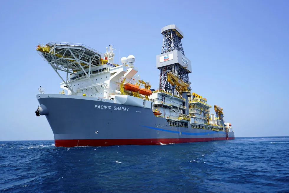 Pacific Drilling drillship Pacific Sharav