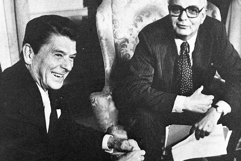 The oil embargo that followed the Yom Kippur War ultimately led to the unanchoring of US inflation and forced the Federal Reserve, under Paul Volcker (right), to crush the economy.