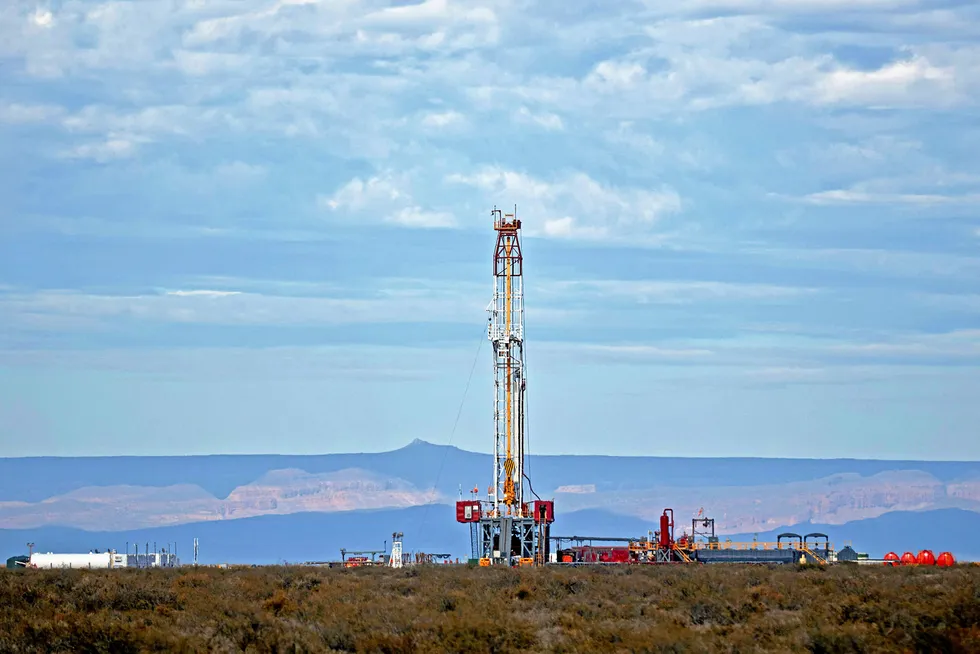 Major asset: a drilling operation in Argentina's Vaca Muerta play