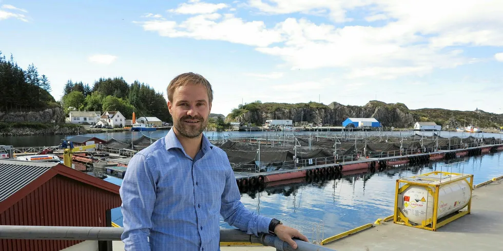 Fikk nei til seks utviklingstillatelser for konsept med tubenot: Administrerende direktør Einar Eide i Bremnes Seashore.