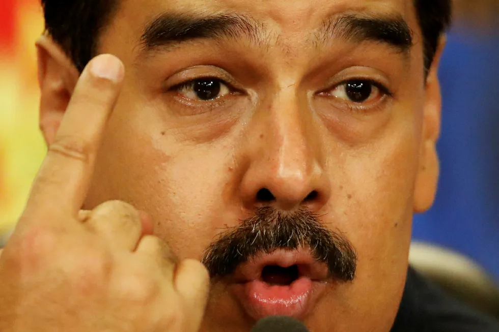 Venezuelas president Nicolas Maduro. Foto: Carlos Garcia Rawlins/Reuters/NTB scanpix