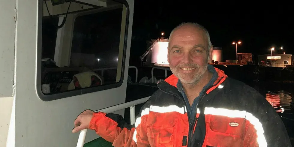 SATT PÅ LAND: Stig Magne Torgersen mistet retten til å fiske. Men med hjelp av Fiskarlaget løste saken seg.