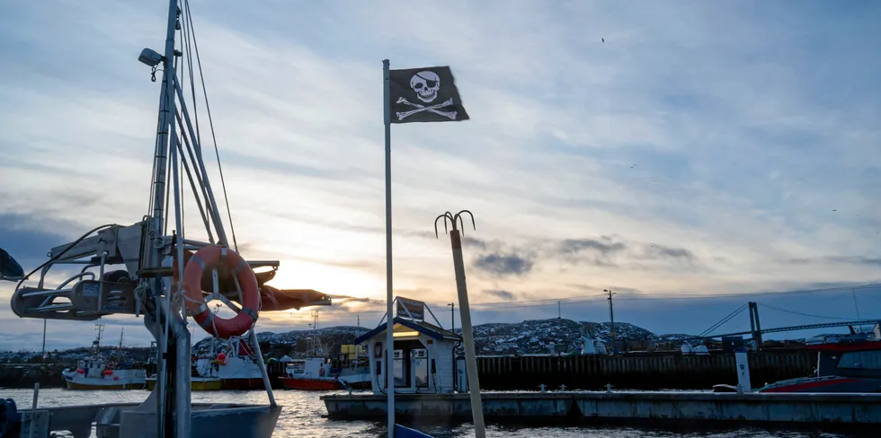 Mange fiskere har samkjørt en aksjon hvor de heiser piratflagget på fiskebåtene sine, som protest mot det de mener er en stempling av hele næringen som kriminell, skriver Anne Rokkan.