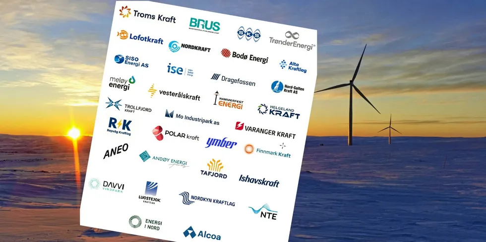 . Over 30 selskaper i kraftbransjen i Midt-Norge og Nord-Norge går sammen om felles krav til en eventuell grunnrente for vindkraft.