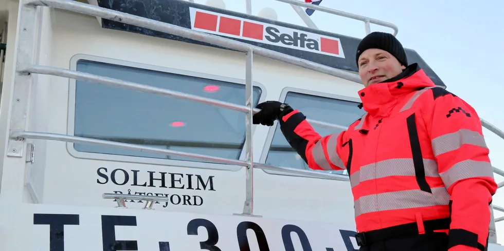 «Solheim» ble overlevert fra Selfa Arctic til Freddy Kristiansen i Båtsfjord i januar 2021.