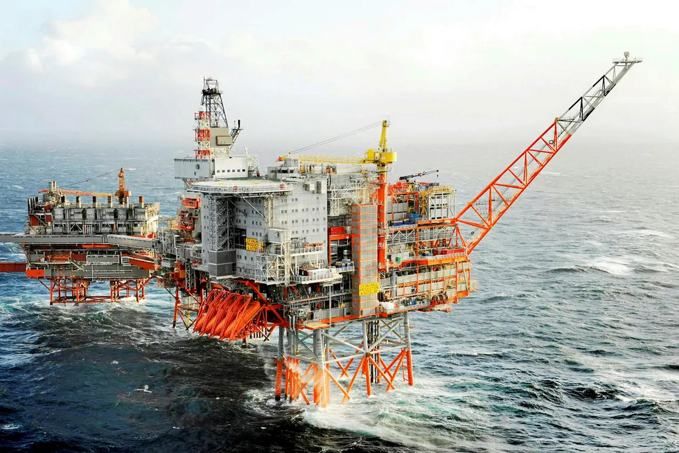 Key asset: Aker BP's Valhall field off Norway