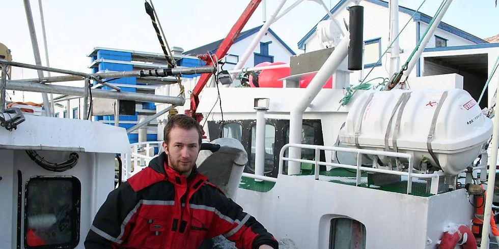 Rune Stuve Rommetveit med båten Stording har hatt tøffe tider det siste året. Foto: Bjørn Tore Forberg