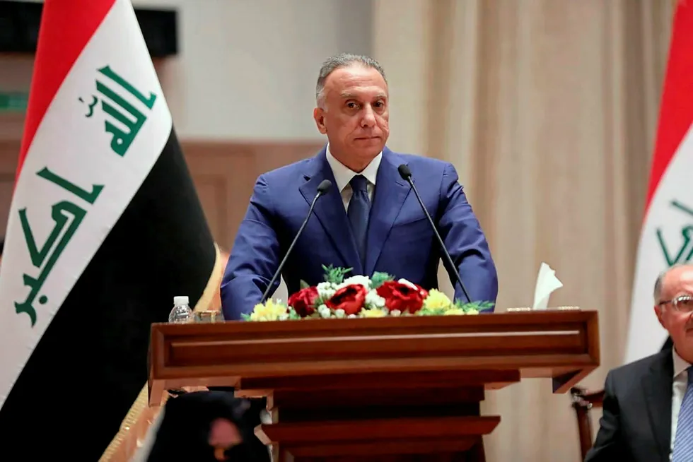 Eyes on gas: Iraqi Prime Minister Mustafa al Kadhimi