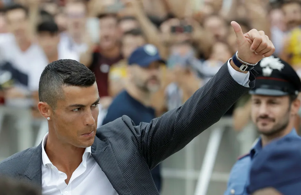 Cristiano Ronaldo er en suksess allerede. Foto: Luca Bruno/AP/NTB Scanpix
