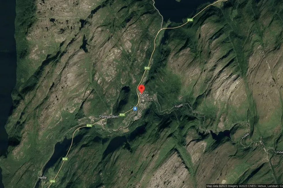 Området rundt Lauvgardsvegen 6A, Vaksdal, Vestland