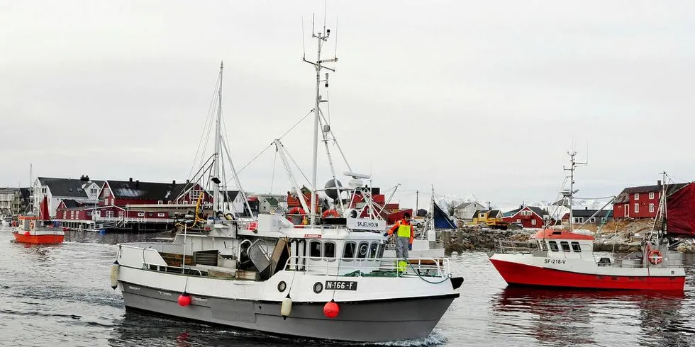 GODT ÅR: «Skjelholm» fra Ramberg i Lofoten gjør det godt. Båten eies av tre blad Angelsen.Foto: Jon Eirik Olsen