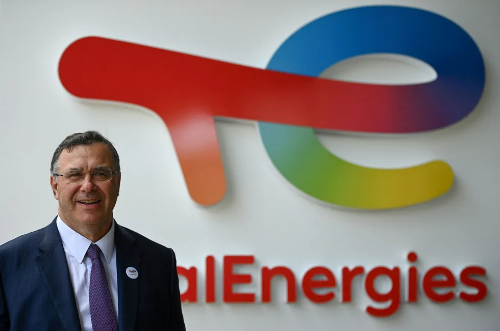 TotalEnergies chief executive Patrick Pouyanne.