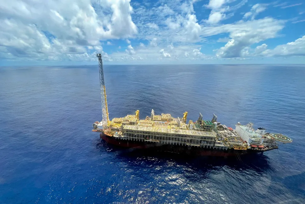 Good to go: the Guanabara FPSO is ready to start production in the Mero pre-salt field offshore Brazil
