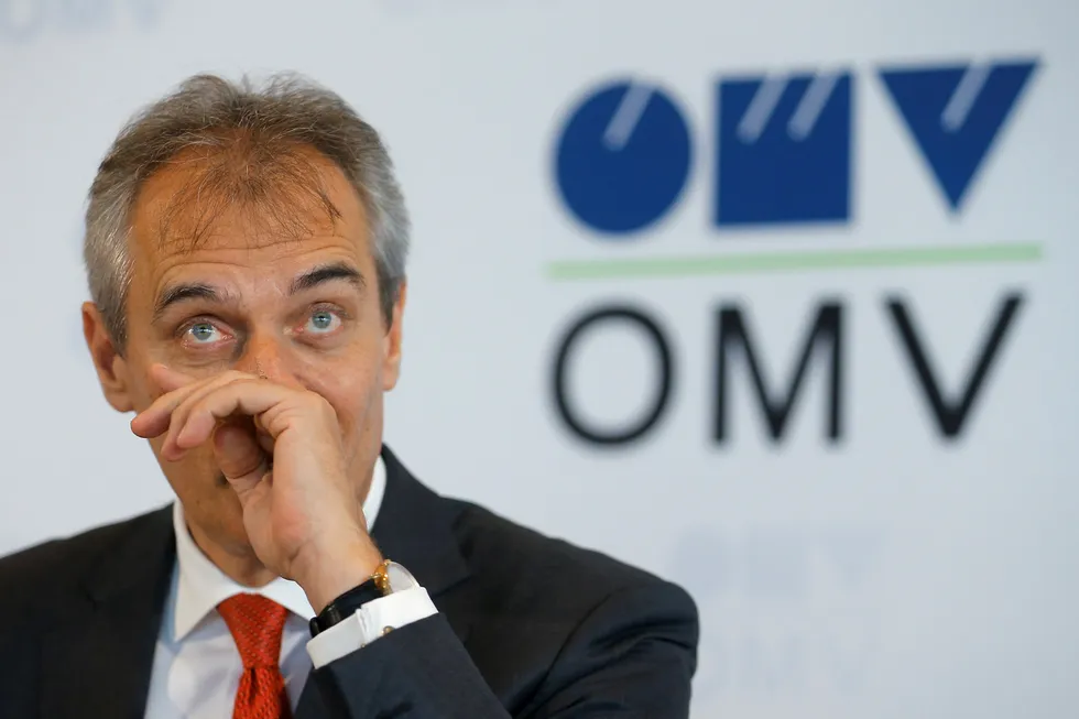 Divestment: chief executive of Austria's OMV Rainer Seele