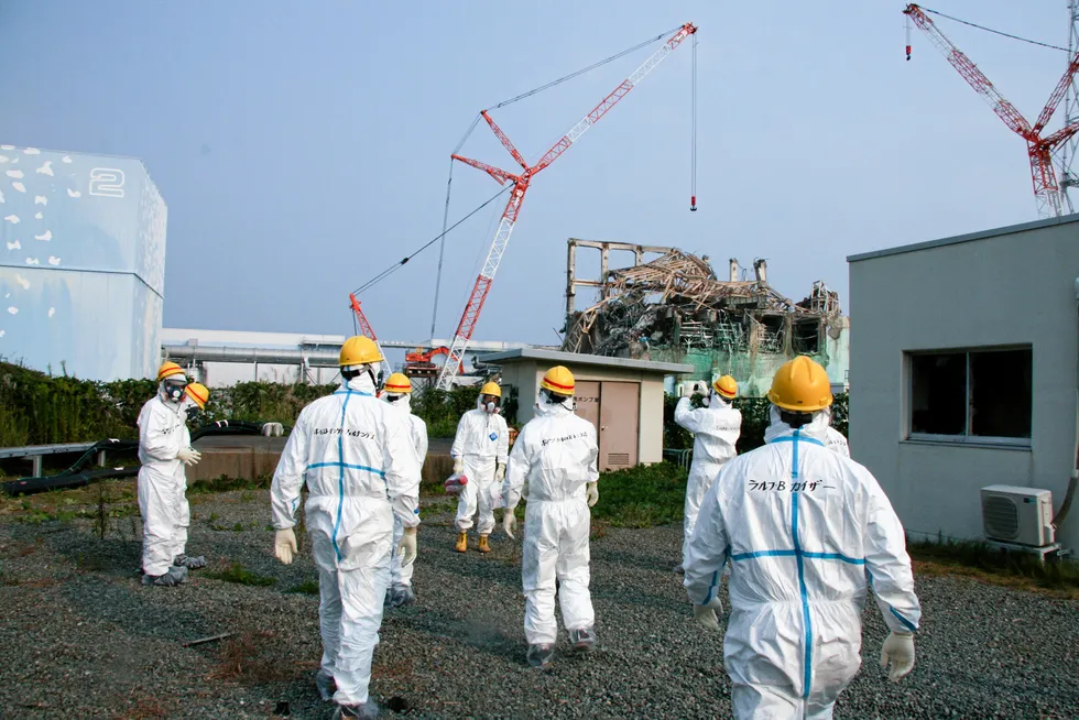 The IAEA International Remediation Expert Mission examined Fukushima's Reactor 3 in 2019.