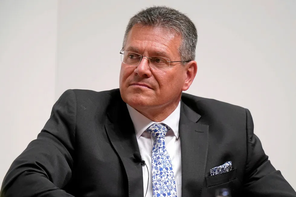 Maroš Šefčovič has taken over responsibility for the EHB from Frans Timmermans.
