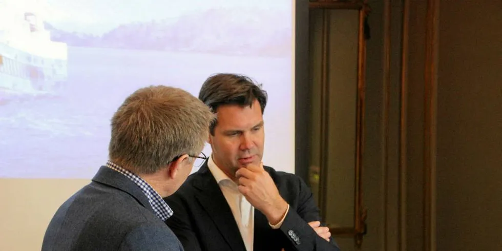 Henning Beltestad, konsernsjef i Lerøy Seafood Group.Anders Furuset