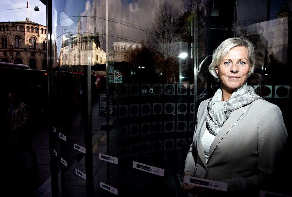 Tone Lunde Bakker blir ny sjef for den norske grenen av Swedbank. Her er hun avbildet under Finansnæringens dag i 2015. Foto: Aleksander Nordahl