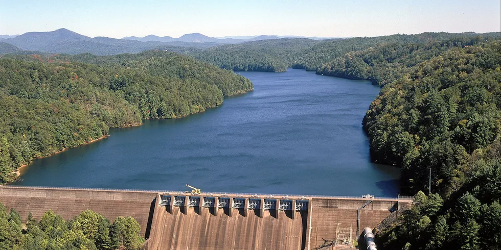 A US hydroelectric dam