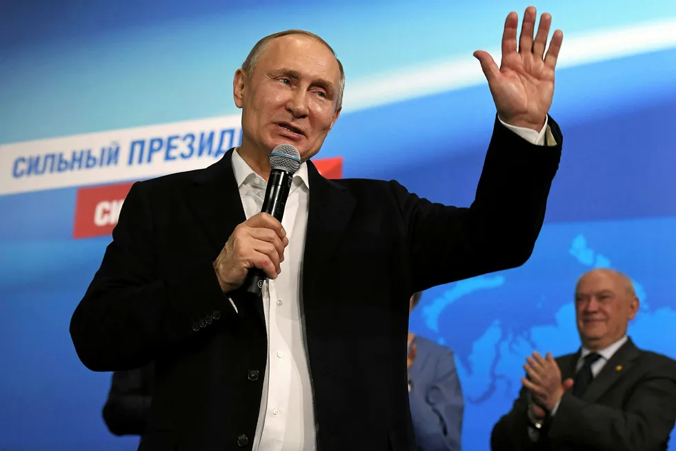 Victor: Russian President Vladimir Putin