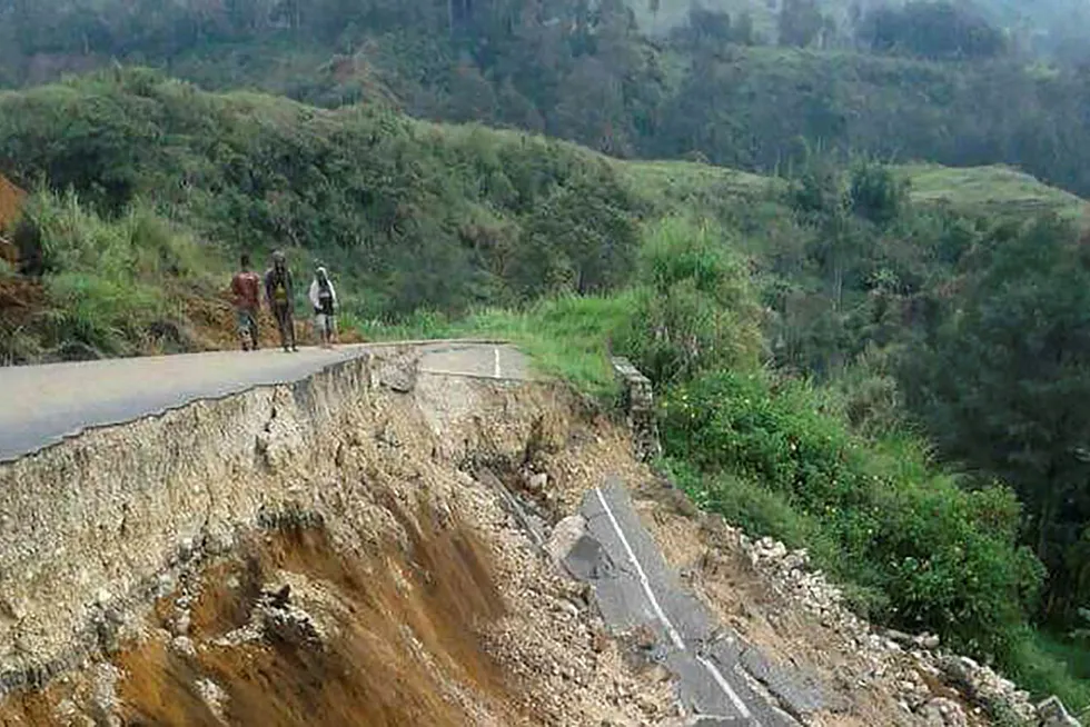 Earthquake: investigation into the full extent of the damage caused to the PNG LNG facilities could take time with damage roads and other infrastructure delaying work