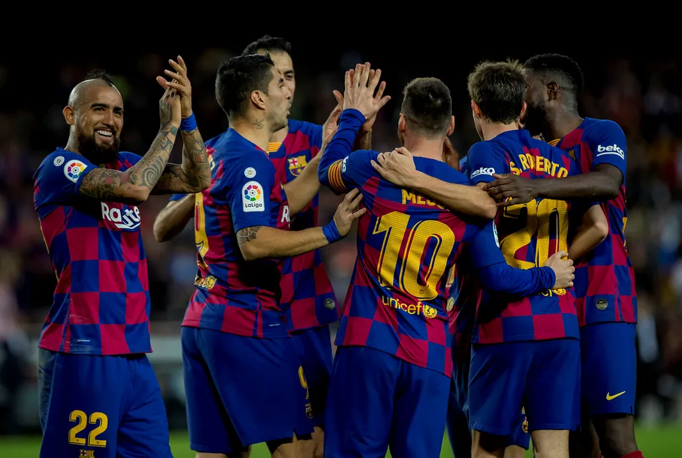 Barcelonas er den klubben som har den høyeste omsetningen.