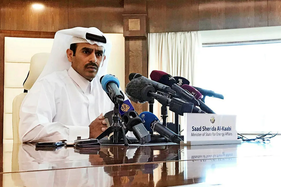 Deal: Qatar Petroleum chief executive Saad Sherida al Kaabi