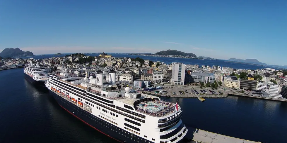 MESSE: Ålesund planlegger ei stor fiskermesse i slutten av august annet hvert år.