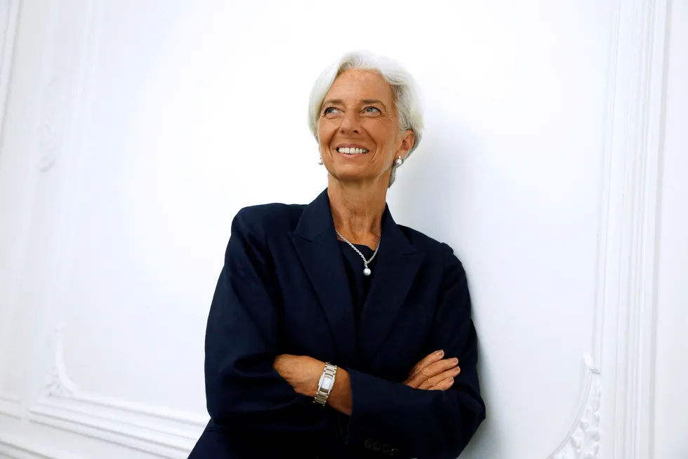 Sentralbanksjef i Den europeiske sentralbank Christine Lagarde.