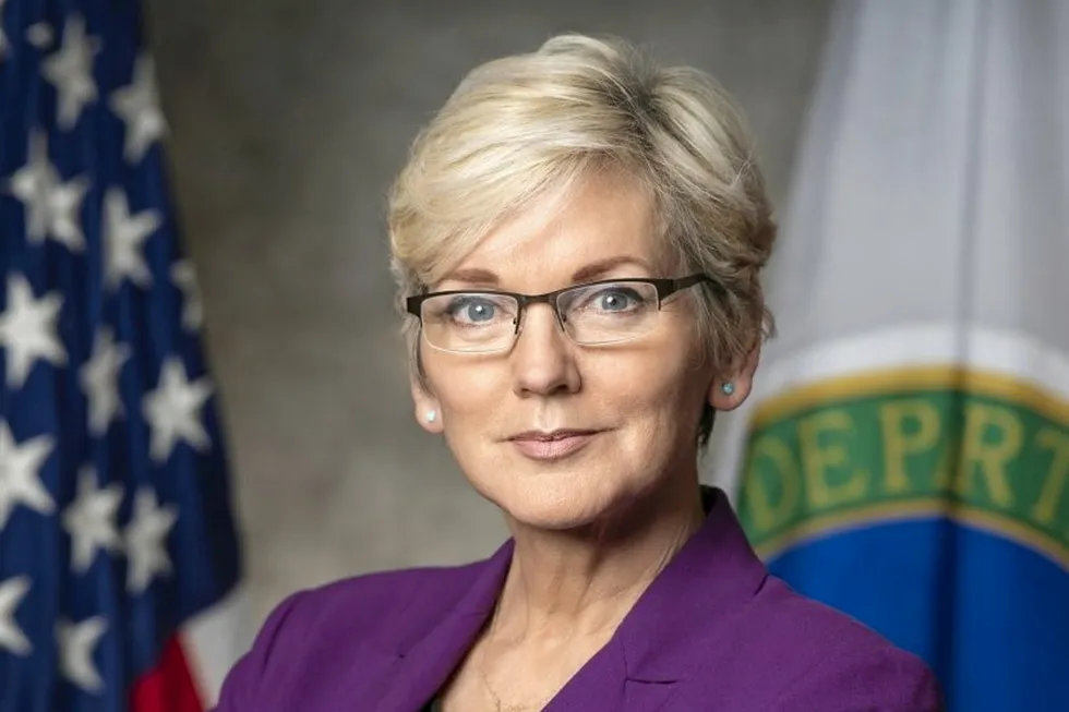 Jennifer Granholm, US Secretary of Energy.