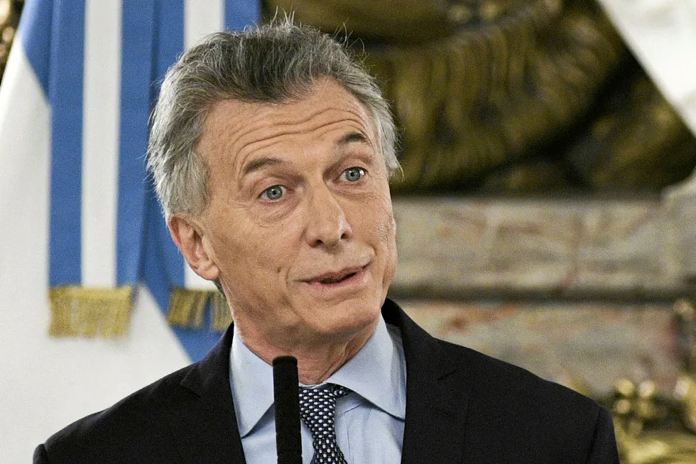 State intervention: Argentina's President Mauricio Macri