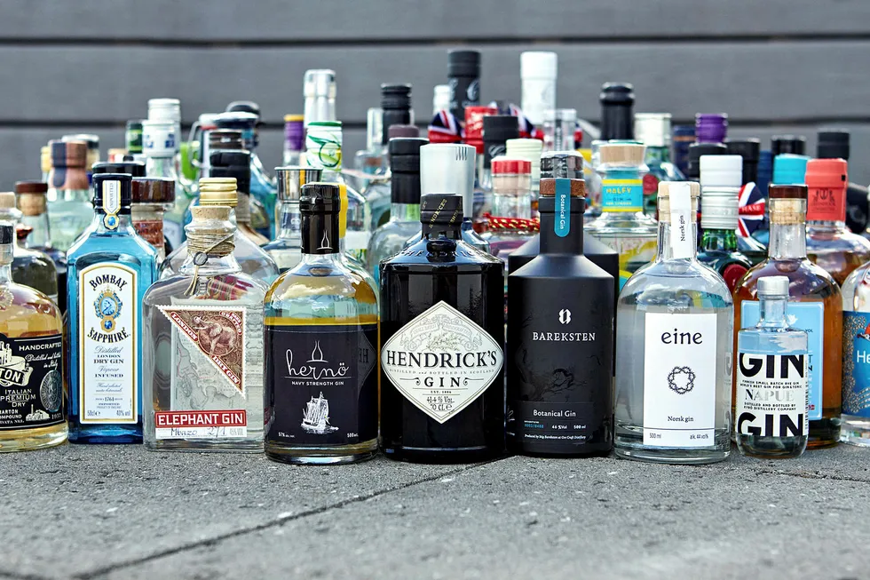 Av de 90 typene vi testet, kommer en norsk gin best ut. Foto: Marius Viken