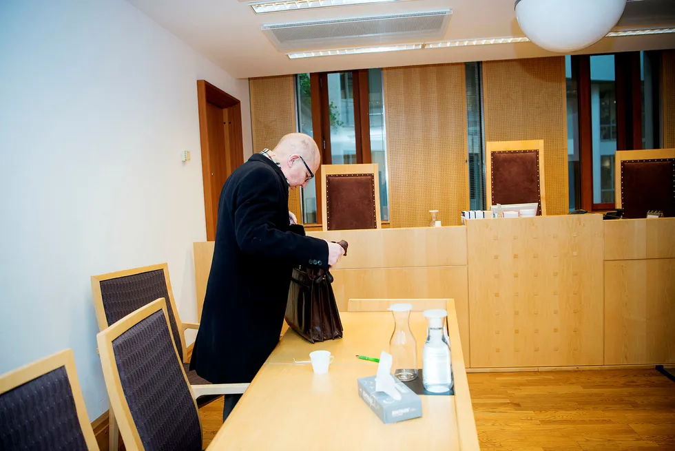 Tidligere advokat Geir Knutsen ble i fjor dømt for omfattende skatte- og avgiftsunndragelser, men oljeserviceselskapet Technip lyktes ikke med å kaste ham ut av boligen i Bærum. Foto: Mikaela Berg